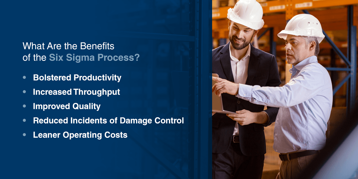 Key benefits of Six Sigma for manufacturers
