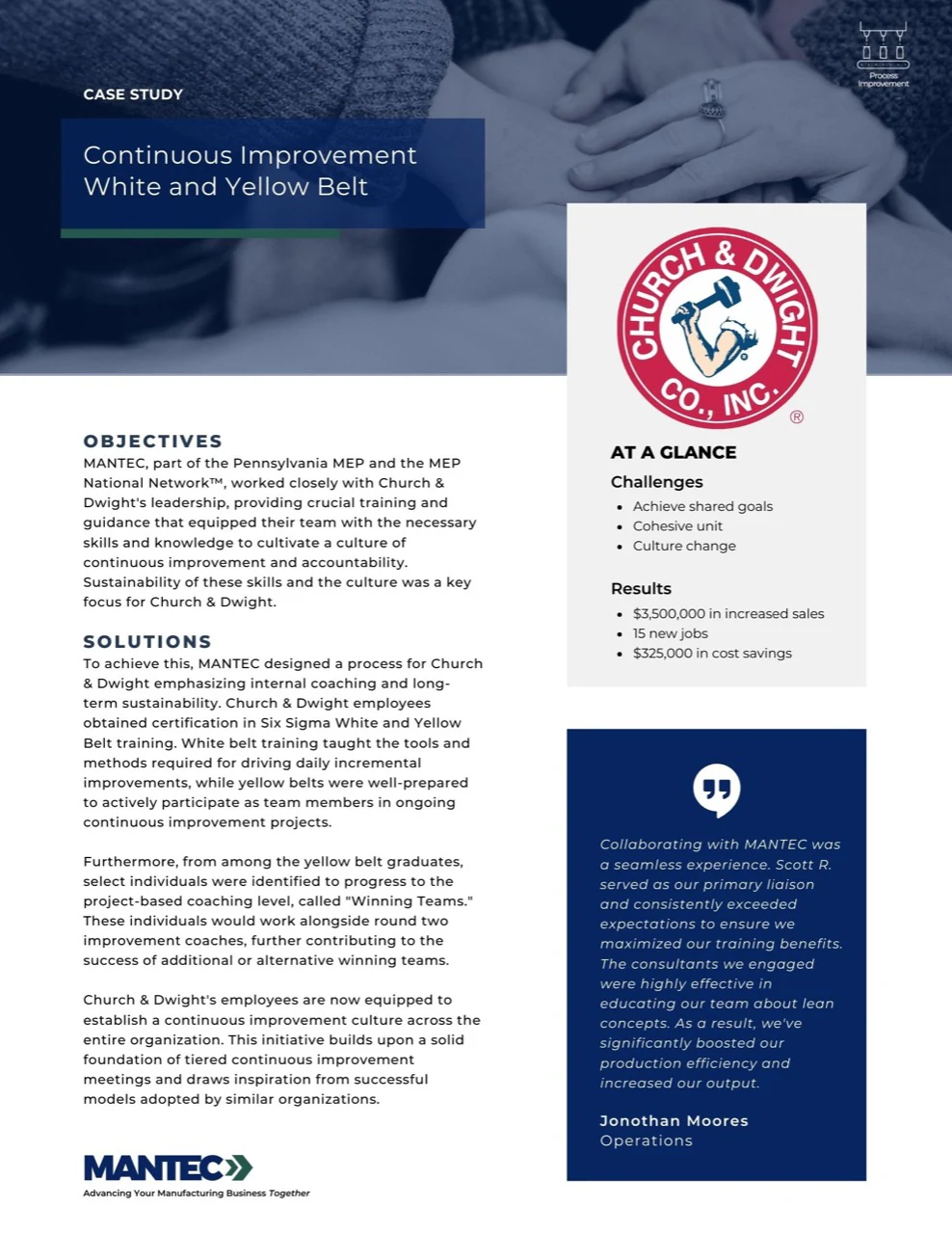 Church & Dwight case study document preview