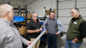 Pyrotek Leaders, Senator Rothman and Bruce Newell
